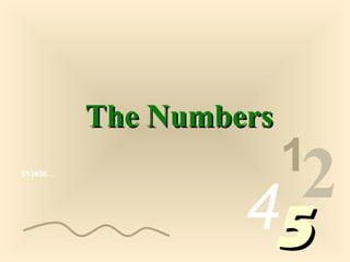 013456…
1
2455
The NumbersThe Numbers
 