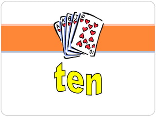 Numbers tens