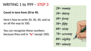 Numbers-to-words-explanation.pptx for year 5 | PPTX