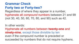 Numbers-to-words-explanation.pptx for year 5 | PPTX
