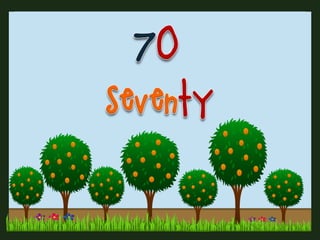 Numbers 1 to 100: Flashcards