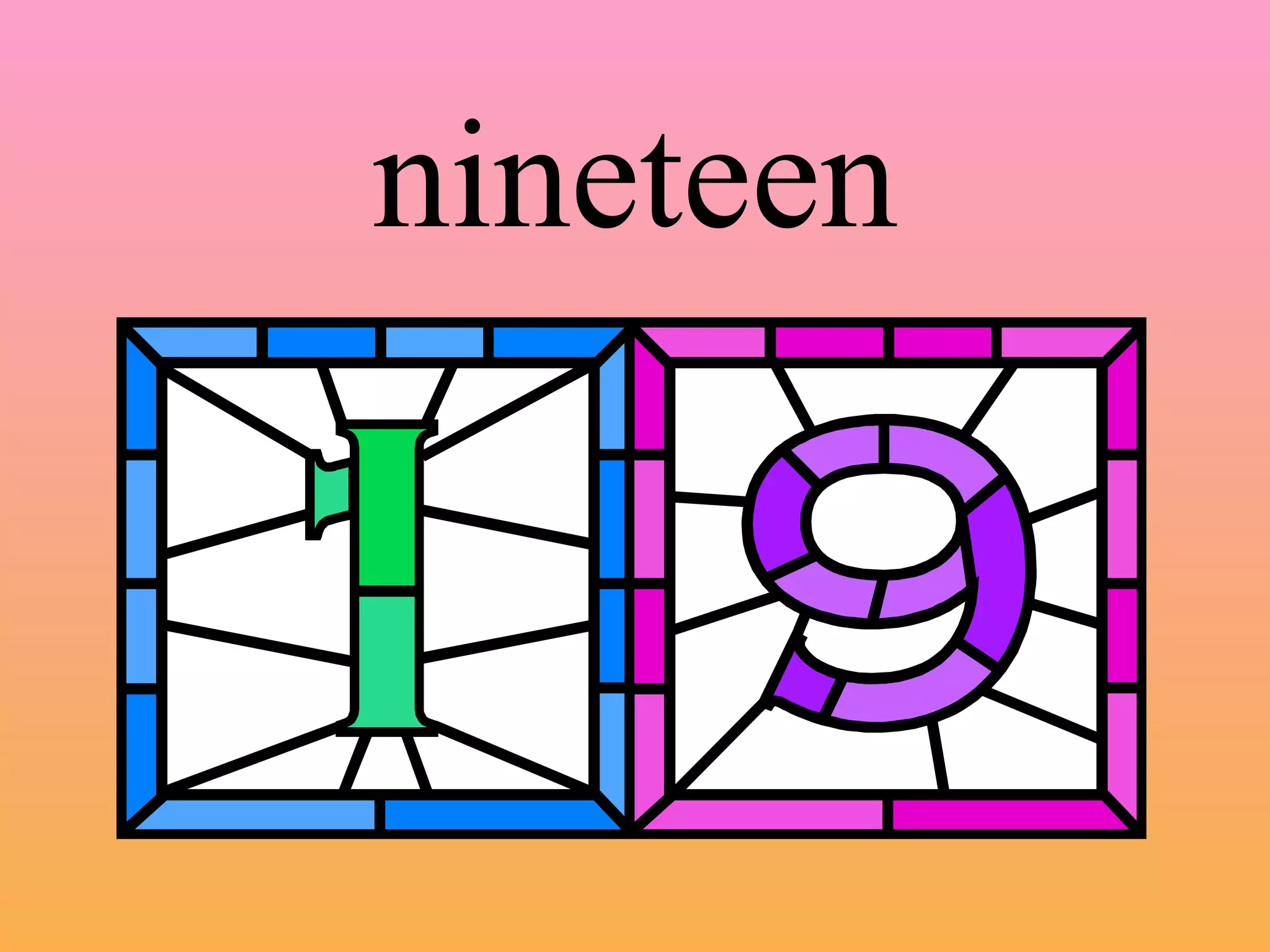 nineteen 
