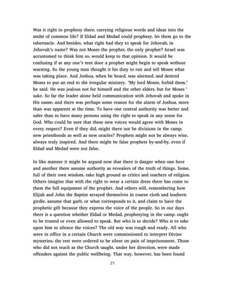 Numbers 11 Commentary