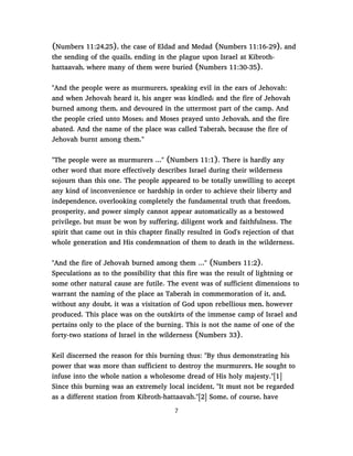 Numbers 11 Commentary