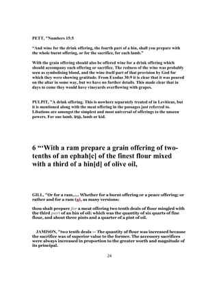 Numbers 15 Explained Numbers 15 commentary | PDF