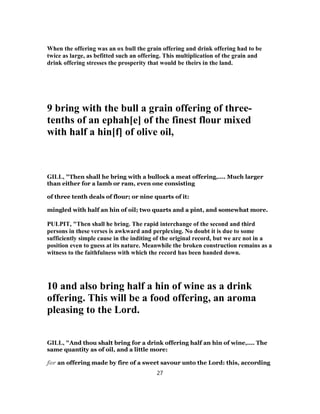 Numbers 15 Explained Numbers 15 commentary | PDF