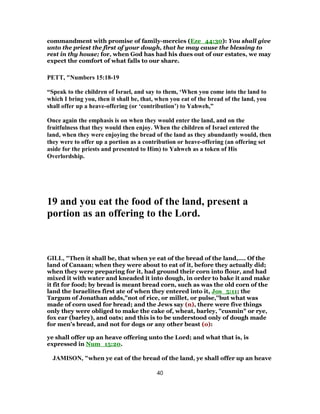 Numbers 15 Explained Numbers 15 commentary | PDF