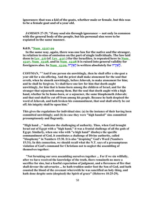 Numbers 15 Explained Numbers 15 commentary | PDF