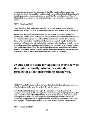 Numbers 15 Explained Numbers 15 commentary | PDF