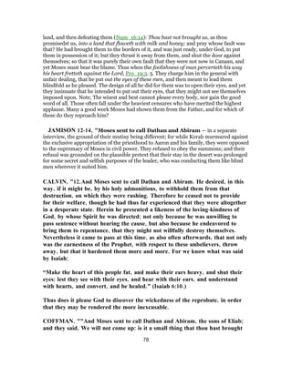 Numbers 16 Explained Numbers 16 commentary | PDF