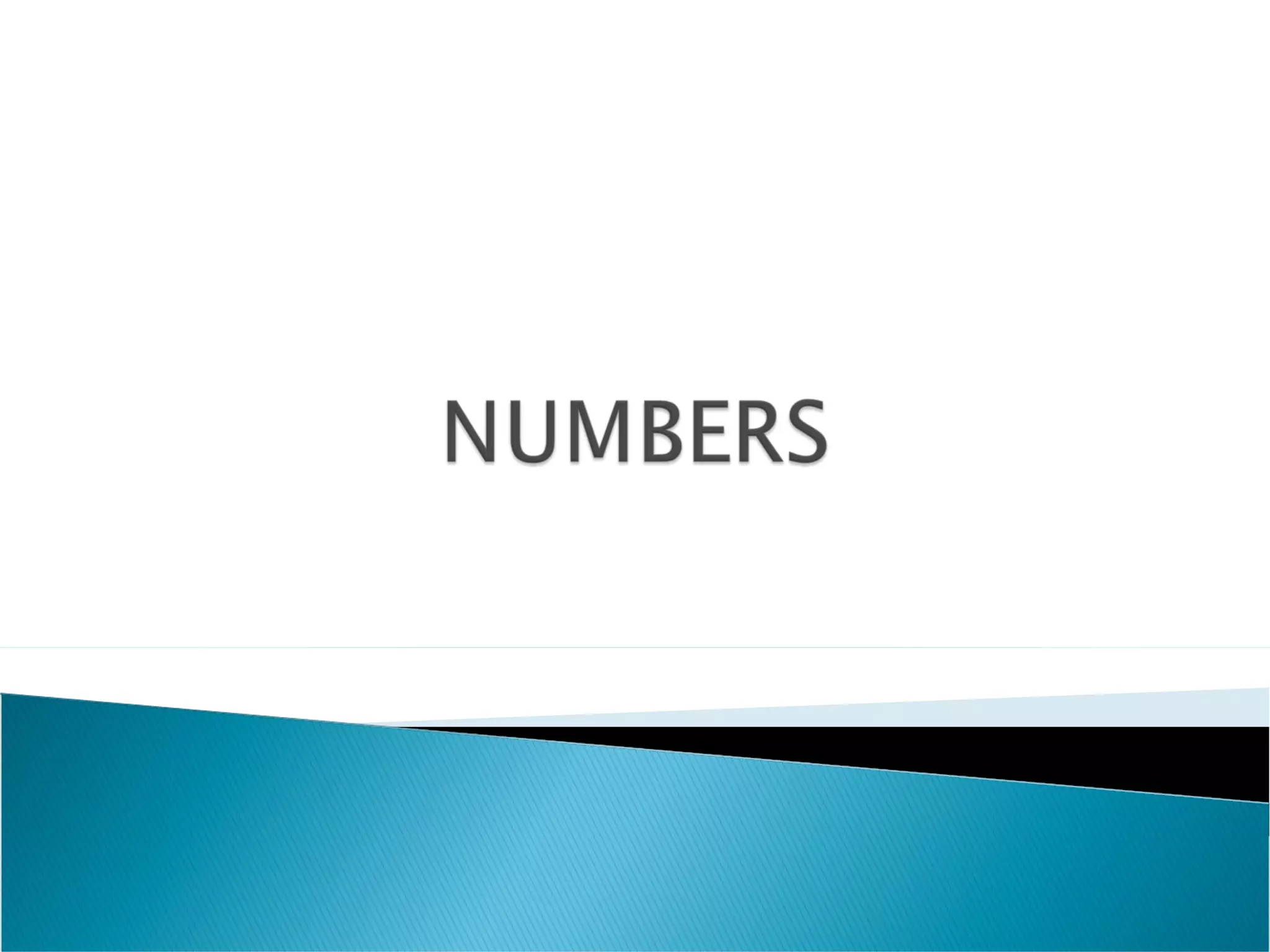 numbers-ppt