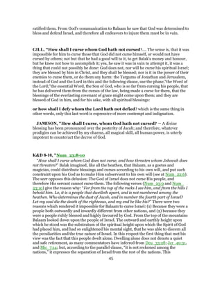 Numbers 23 commentary | PDF