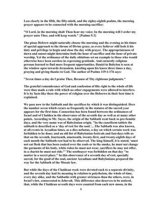 Numbers 28 Commentary