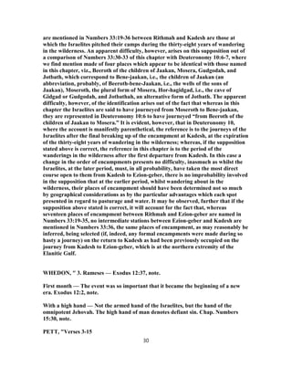 Numbers Chapter 33 Inheritance Numbers 33 commentary | PDF