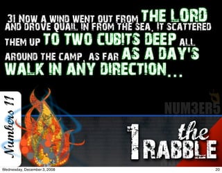 Numbers 3 Rabblevshumble