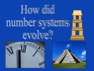 How did number systems evolve? 