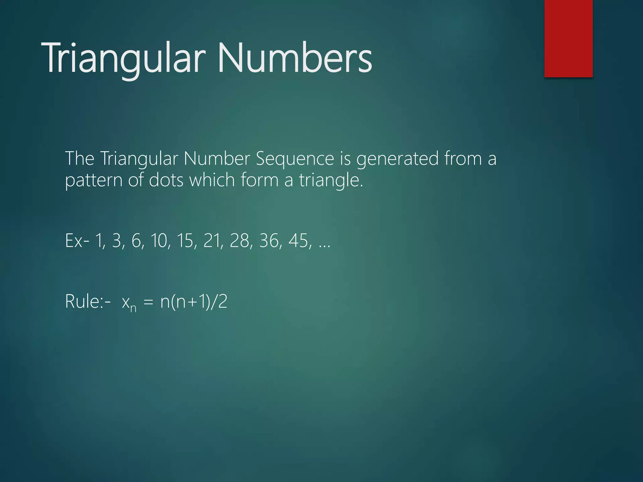 Number sequence | PPTX