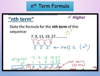 Number sequences | PPTX