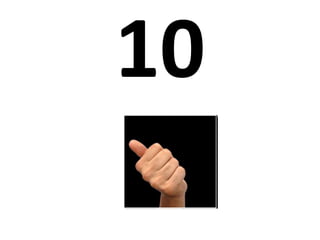 Numbers in ASL | PPTX