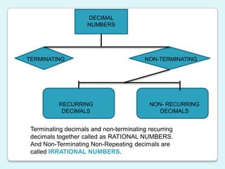 Number system, natural numbers to real numbers | PDF