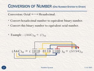 Number system