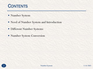 Number system | PPT