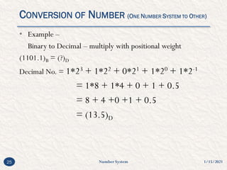 Number system