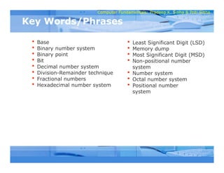 Presentaion on introduction to Number system | PPTX