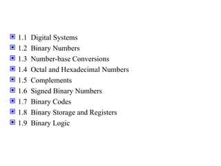 Number_System and Boolean Algebra in Digital System Design | PPT