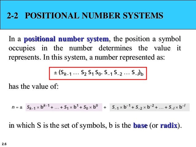Number system 1