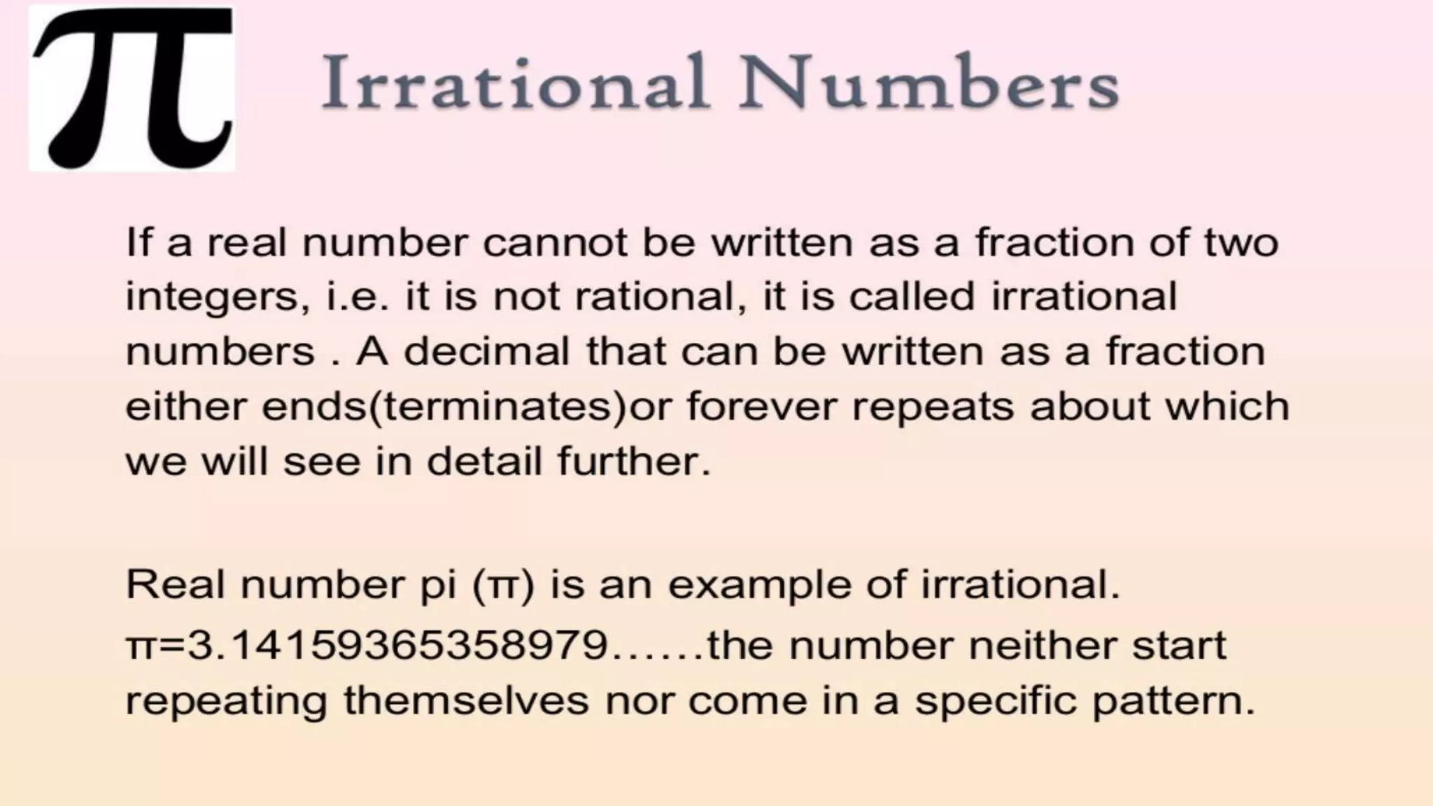 Number system class 9