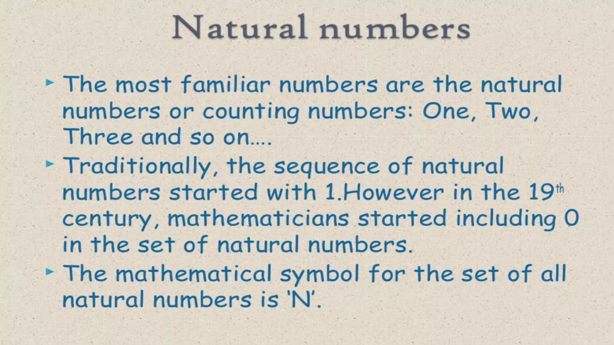 Number system class 9