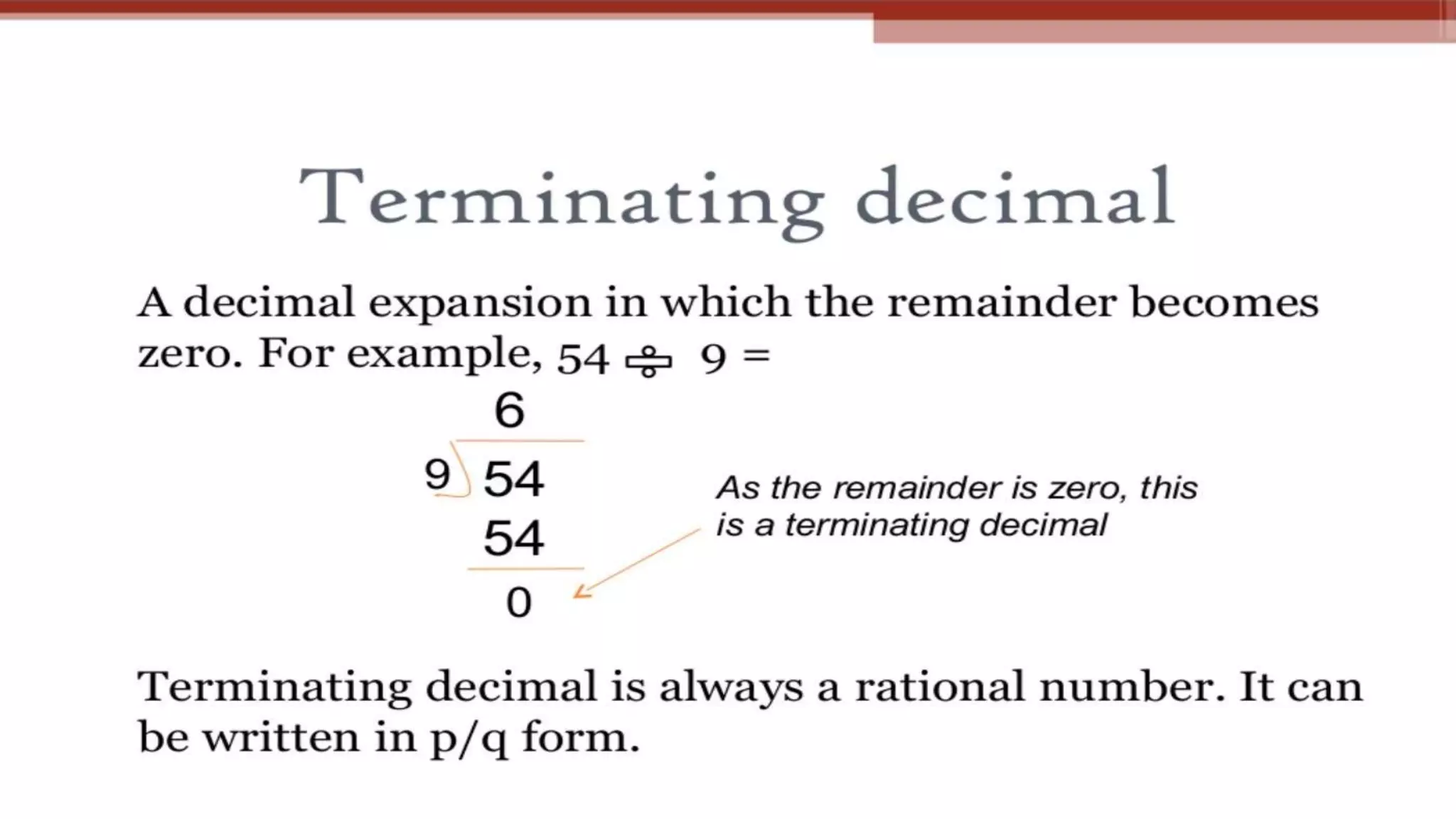 Number system class 9