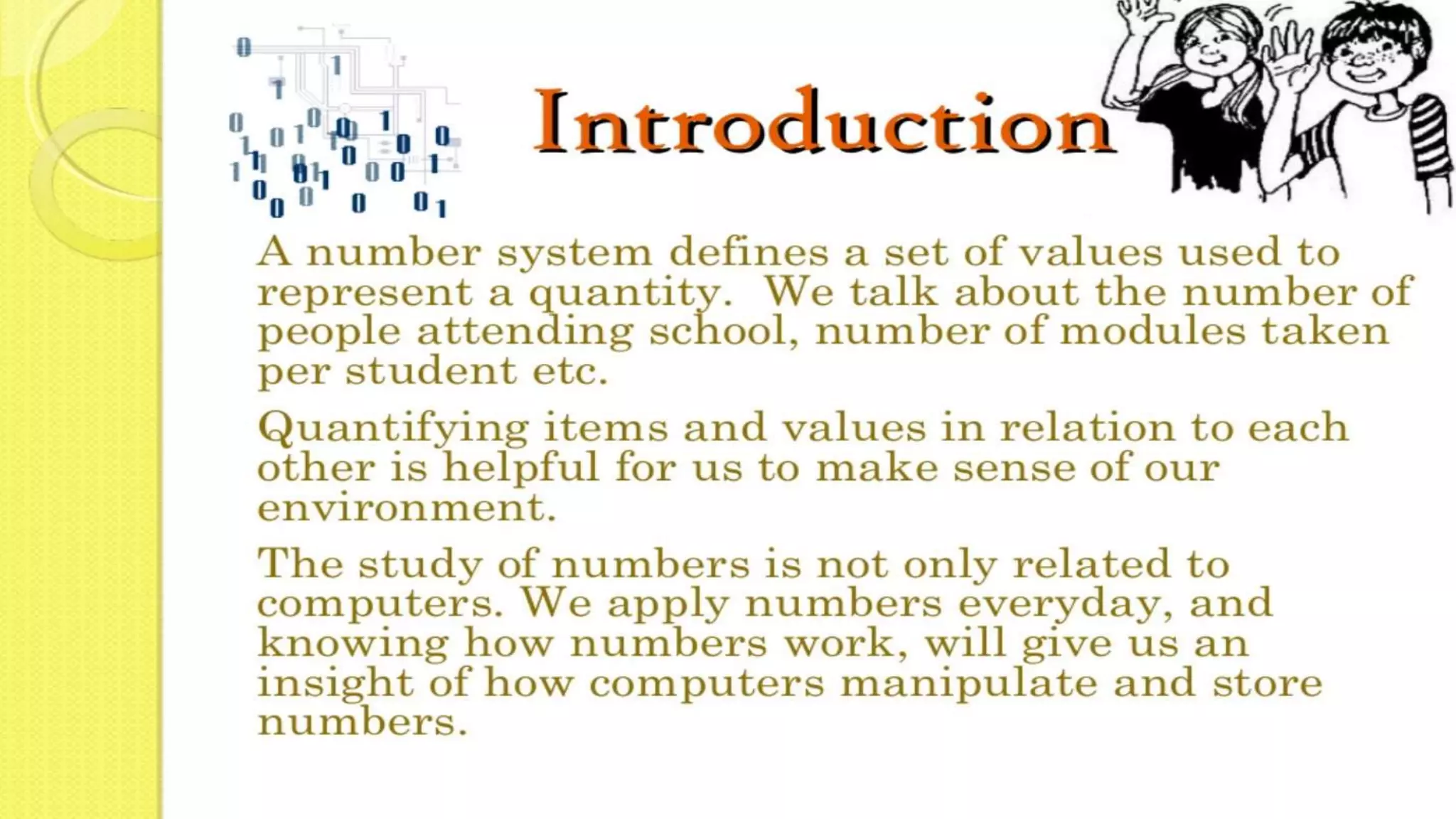 Number system class 9