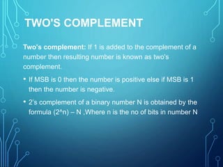 Number system conversion | PPTX