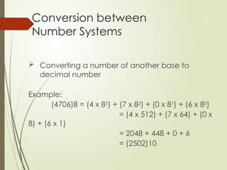 presentation on number system power point. | PPTX