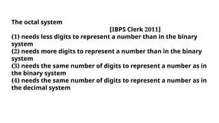 Number system , Boolean Algebra, Logic Gates, Binary, Hexadecimal ...