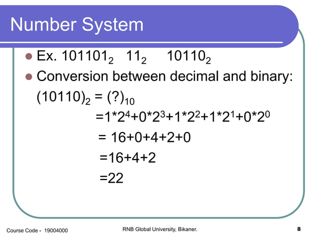 Number system logic gates | PPSX