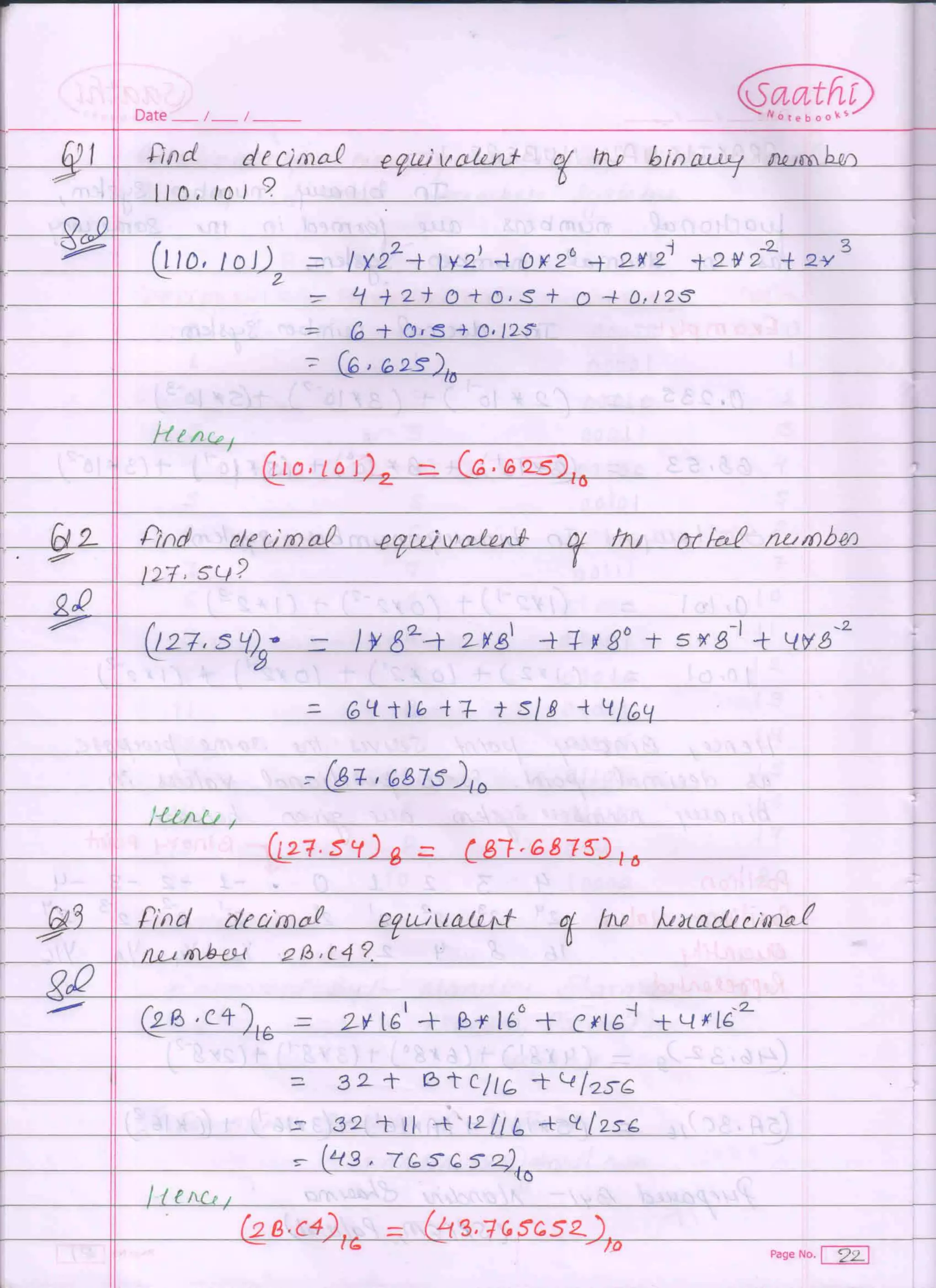 Number System (Computer)
