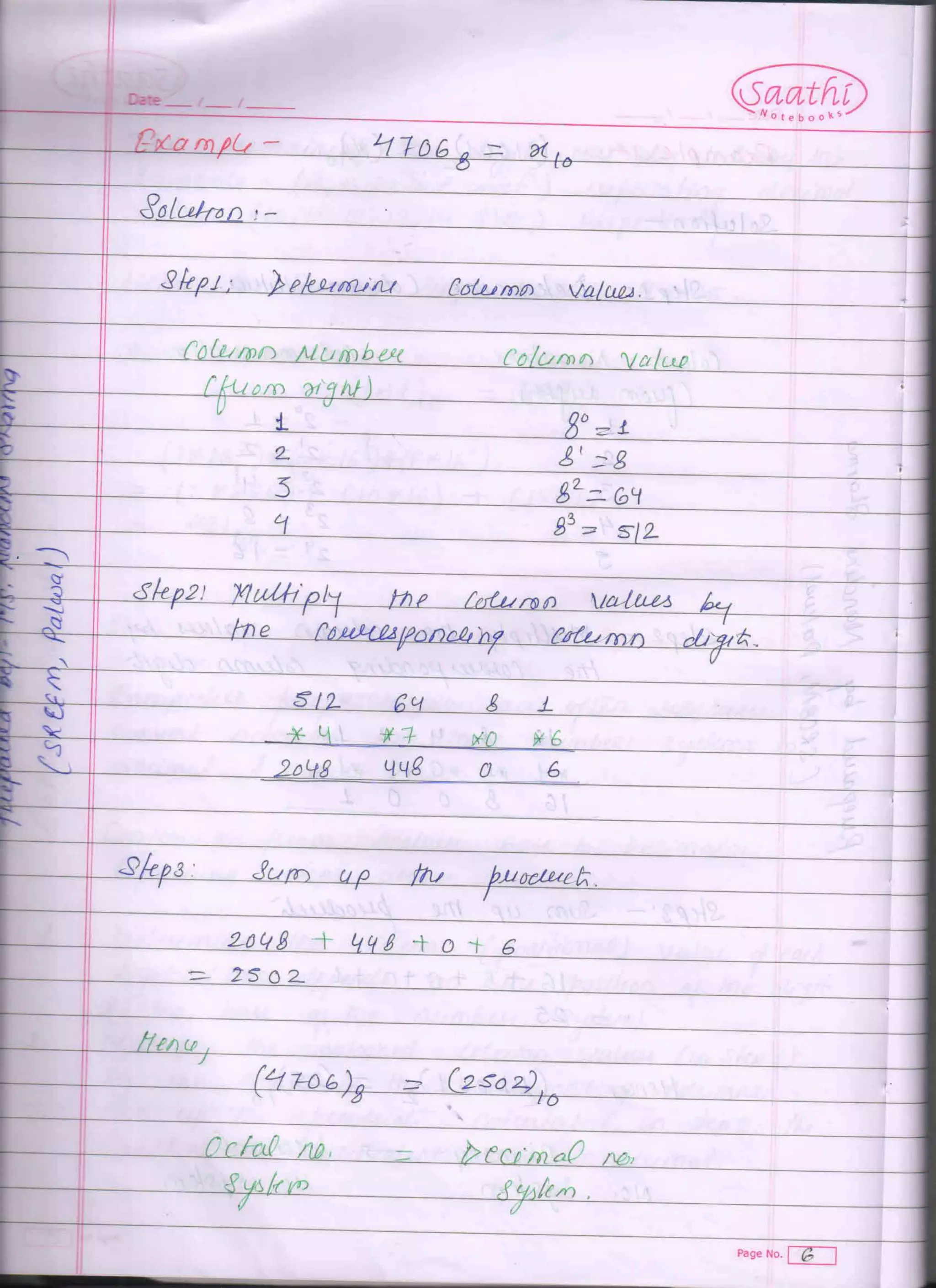 Number System (Computer)