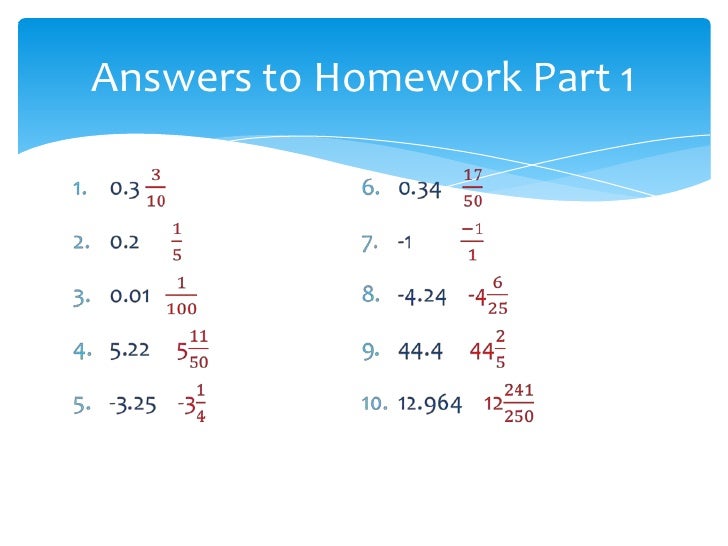 Number systems