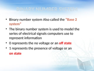 Number system power presentation engineer | PPTX