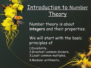 Number theory | PPT | Computing | Technology & Computing