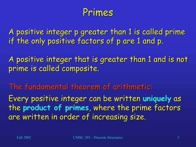 NumberTheory.ppt