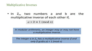 Multiplicative Inverses
 