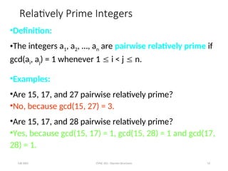 number_theory_introduction and important topics | PPT