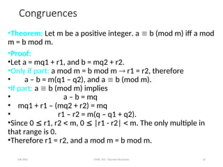 number_theory_introduction and important topics | PPT