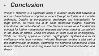 Number Theory - Presentation - Wilson's Theorem.pdf