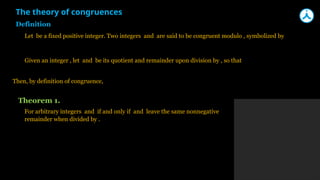Number Theory part 1 for IOQM preparation | PPTX