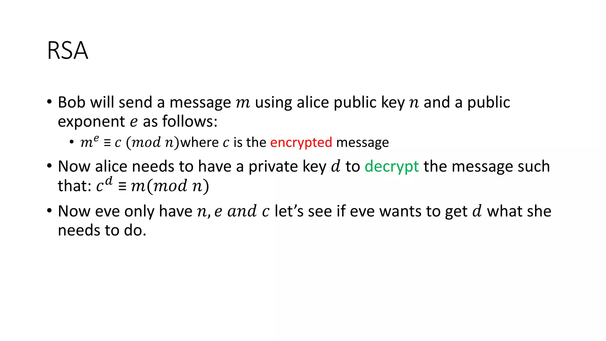 Number theory and cryptography | PPTX